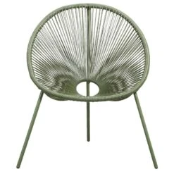 Loungestoel Formentera - Olijfgroen -Tuinmeubels Winkel 50105125 0100