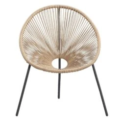 Loungestoel Formentera - Naturel -Tuinmeubels Winkel 50105148 0100