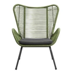 Loungefauteuil Monaco - Groen - Incl. Kussen 7 Loungefauteuil Monaco - Groen - Incl. Kussen -Tuinmeubels Winkel 50105205 0100