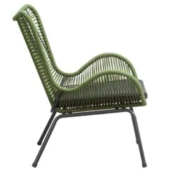 Loungefauteuil Monaco - Groen - Incl. Kussen 9 Loungefauteuil Monaco - Groen - Incl. Kussen -Tuinmeubels Winkel 50105205 8000