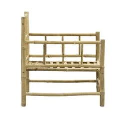 Loungestoel Tarifa Bamboe - Naturel - 82x66x75 Cm -Tuinmeubels Winkel 50109005 8000