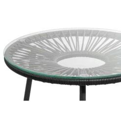 Bijzettafel Formentera - Antraciet - 50xØ50 Cm 6 Bijzettafel Formentera - Antraciet - 50xØ50 Cm -Tuinmeubels Winkel 50155166 9000