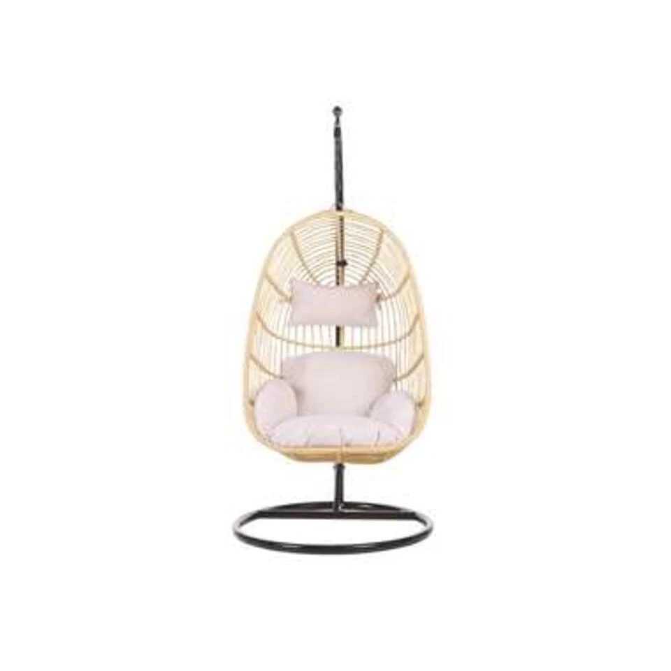 Beliani Hangstoel CASOLI - Natuurlijk Pe Rotan 5 Beliani Hangstoel CASOLI - Natuurlijk Pe Rotan - Afbeelding 3