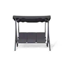 Beliani Schommelbank GARBO - Grijs Polyester -Tuinmeubels Winkel 5febb92c9d444f0c82d8d2f70c931353