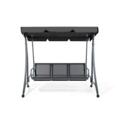 Beliani Schommelbank BOGART - Zwart Mesh 8 Beliani Schommelbank BOGART - Zwart Mesh -Tuinmeubels Winkel 6e735f3942be48868b781dd86579332d