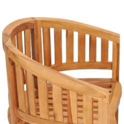 VidaXL Bananenstoelen 2 St Massief Teakhout -Tuinmeubels Winkel 717924fdb6b04e11a1a625a3bde6ed3a