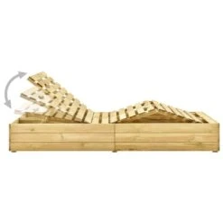 VidaXL Ligbed Tweepersoons Met Beige Kussens Geïmpregneerd Grenenhout 8 VidaXL Ligbed Tweepersoons Met Beige Kussens Geïmpregneerd Grenenhout -Tuinmeubels Winkel 7199d48bb75d43d48502eaa2b1f6eccf