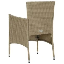 VidaXL Tuinstoelen 2 St Poly Rattan Beige -Tuinmeubels Winkel 78cf118feaf14f1cade0f9ea37a0cb2a