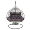 Hangstoel Close 2 Pers - Grijs -Tuinmeubels Winkel 81011516