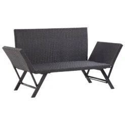VidaXL Tuinbank Met Kussens 176 Cm Poly Rattan Zwart Overig 8 VidaXL Tuinbank Met Kussens 176 Cm Poly Rattan Zwart Overig -Tuinmeubels Winkel 83430126278b4e5cbb5ee30c50cfe5cf