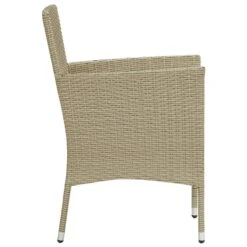 VidaXL Tuinstoelen 2 St Poly Rattan Beige -Tuinmeubels Winkel a4f2c783ad764210a205401f2114c1a8