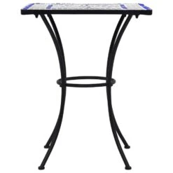 VidaXL Bistrotafel Mozaïek 60 Cm Keramiek Blauw En Wit 7 VidaXL Bistrotafel Mozaïek 60 Cm Keramiek Blauw En Wit -Tuinmeubels Winkel a57b93bc6e92423bb05b6eeb7a1d699d