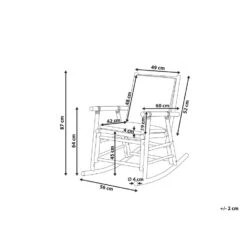 Beliani Schommelstoel FRIGOLE - Lichte Houtkleur Bamboehout 8 Beliani Schommelstoel FRIGOLE - Lichte Houtkleur Bamboehout -Tuinmeubels Winkel a7bf54dc45014ffa925159eb79e7307a