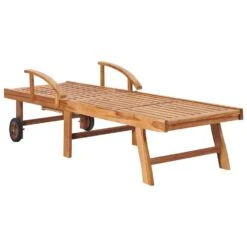 VidaXL Ligbedden 2 St Met Tafel En Kussens Massief Teakhout -Tuinmeubels Winkel ae47a987c51e4cc9b6478f283f28d470