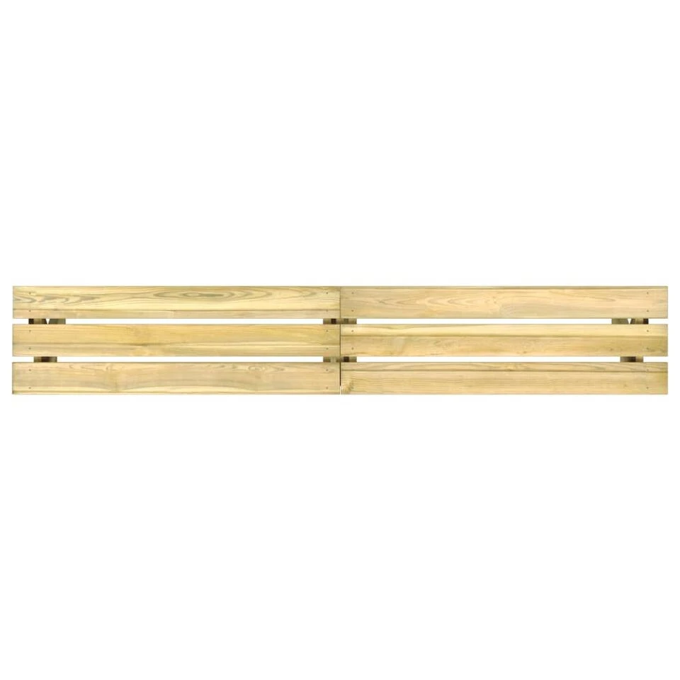 VidaXL Tuinbank 220 Cm Geïmpregneerd Grenenhout 6 VidaXL Tuinbank 220 Cm Geïmpregneerd Grenenhout - Afbeelding 4