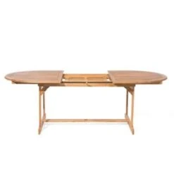 Beliani Verlengbare Tafel MAUI - Lichte Houtkleur Acaciahout 8 Beliani Verlengbare Tafel MAUI - Lichte Houtkleur Acaciahout -Tuinmeubels Winkel b577200613824f978c7fae04bce0a8a6
