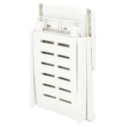 VidaXL Ligbed Inklapbaar Kunststof Wit -Tuinmeubels Winkel ccac7e9ef8874dde9aaf08977497f828