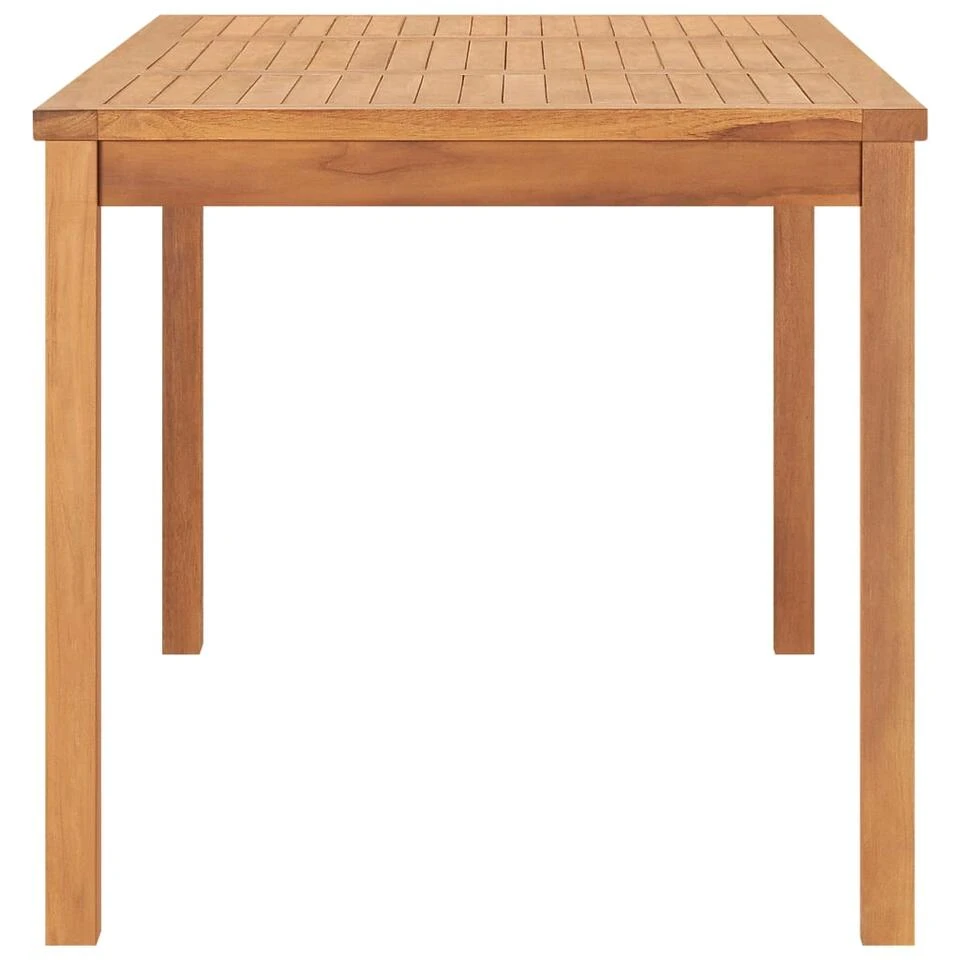 VidaXL Tuintafel 160x80x77 Cm Massief Teakhout 4 VidaXL Tuintafel 160x80x77 Cm Massief Teakhout - Afbeelding 2