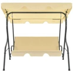 VidaXL Schommelbank 170x110x153 Cm Crèmewit 7 VidaXL Schommelbank 170x110x153 Cm Crèmewit -Tuinmeubels Winkel e810d739551042da8aa0c5411b74a115